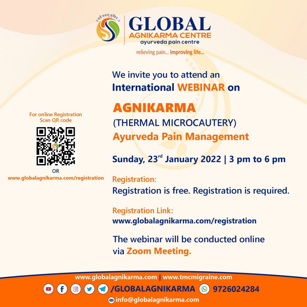 International Webinar on Agnikarma (Thermal Microcautery)