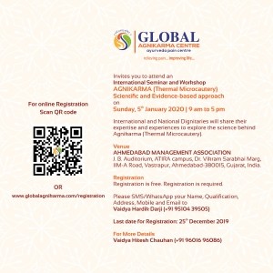 Agnikarma International Seminar and Workshop - Global Agnikarma Centre
