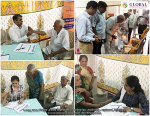ग्लोबल अग्निकर्म सेन्टर द्वारा महादेवनगर-अहमदाबाद में नि:शुल्क अग्निकर्म चिकित्सा शिविर - 14 May 2018, सोमवार